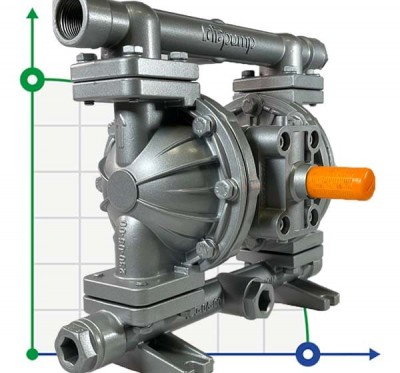 Мембранный насос с пневмоприводом DPX 05 AL/T