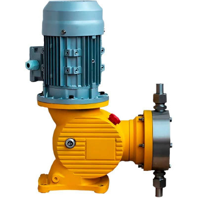 GB1800/0.3, AISI 316, 380В, EExd IIBT4 мембранный моторный насос для дозирования растворов щелочи