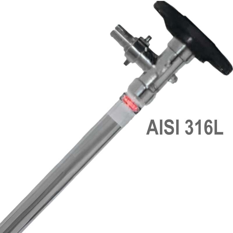 SS316L-HP+1200mm pièce de pompe (tube) pour une pompe à barillet