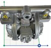 Мембранный насос с пневмоприводом DPX 10 AL/T