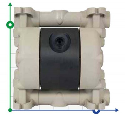 Pneumatyczna pompa membranowa MICROBOXER PP IMICRP-D-DPD--