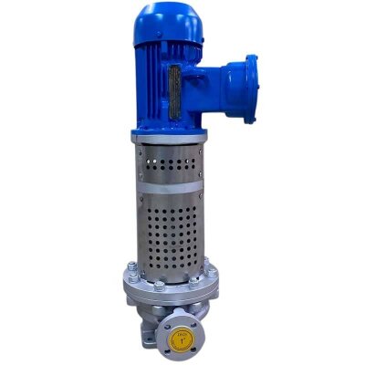 Bomba vertical de aceite térmico para calefacción de betún LQLRY25-25-170/2-CEX, 4 m3/h, 32 m, 1,5 kW, 2900 rpm, Ex