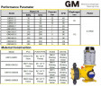 GM25/1.0, PVC, 380В мембранный моторный дозирующий насос