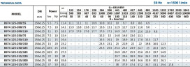 Bomba centrífuga monobloque BST4 125-250/18.5, 1500