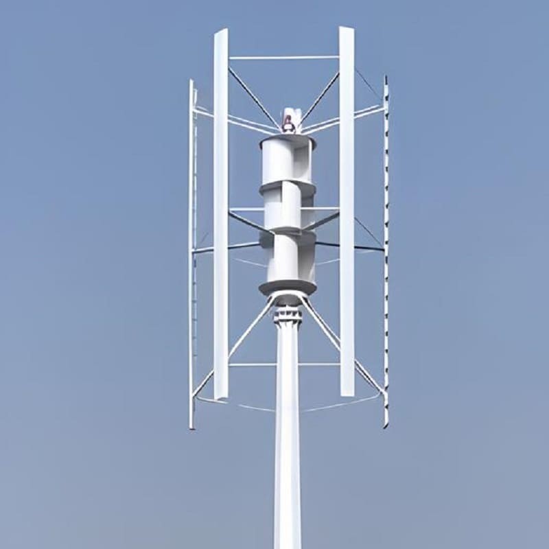 Turbina wiatrowa typu H RX-HV25K 25 kW pionowa
