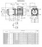 Многоступенчатый горизонтальный насос Ebara MATRIX/I 3-8T/1,3, 380V