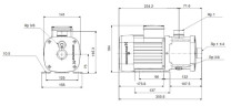 Насос многоступенчатый всасывающий Grundfos CM 5-2 ARIE-AQQE FAAN