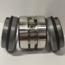 Двойное торцевое уплотнение R-M010D 48, CAR/SIC/CAR/SIC, EPDM, 304