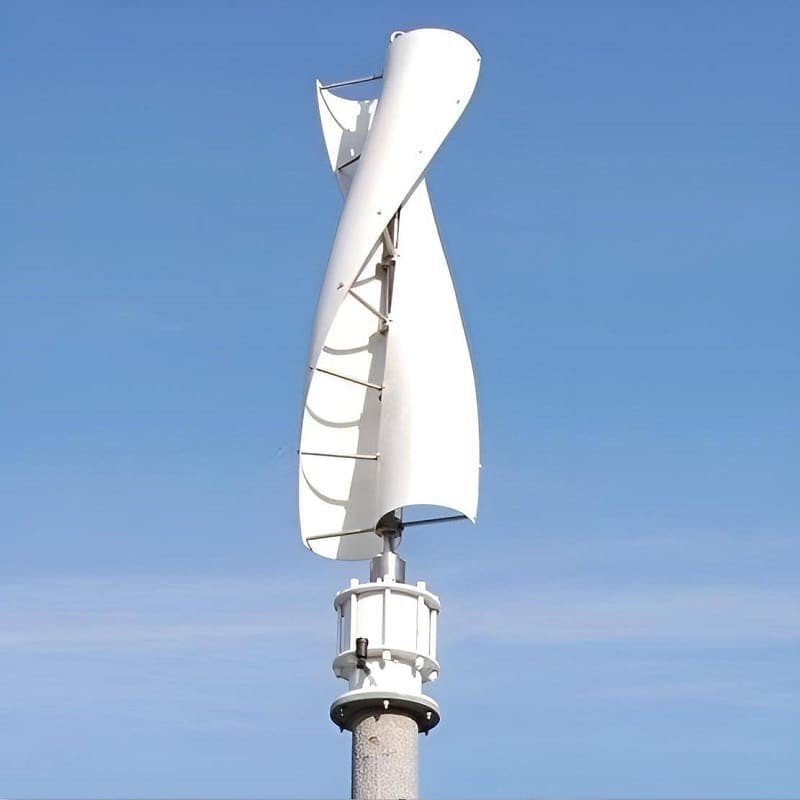 Éolienne verticale RX-SV3000 de 3 kW en spirale