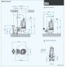 Submersible pump Dreno DNA 50-2/075 M/G with Vortex impeller