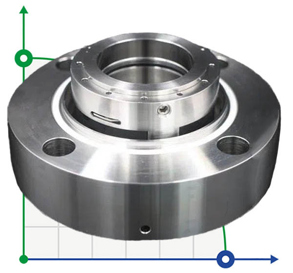 Уплотнение картриджного типа R-MS 100, CAR/SIC, EPDM, 304