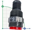 Vanne d'injection de réactif 1 pouce PVC, pour pompes doseuses jusqu'à 1000 l/h