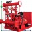 Двухнасосная пожарная станция BEDJ 1500/9-180-170-20 (95 l/s, 90m, 132kW)