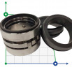 Механическое уплотнение R-M010D 24, CAR/SIC/CAR/SIC, EPDM, 304, аналог Roten 822 842 844, LIDERING LMS10D, Burgmann M74-D, AESSEAL M010D, Anga VD