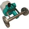 DN15 Caudalímetro de acero inoxidable rotámetro LZ PN40 (alcohol 96%), 42...420 l/h, 4-20mA, Ex