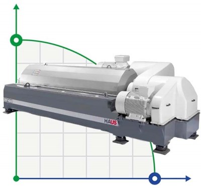 HAUS DDE 8242 декантерна центрифуга для розділення
