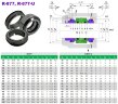 Торцевое механическое уплотнение R-877-U 28, SIC/CAR/SIC/CAR, EPDM, 304