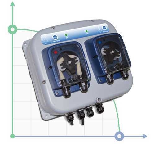 Перистальтический насос PDP AQUA DET 2 TEC  04-01/01-03 SANTOPRENE/TYGON 230V CORREDO INOX