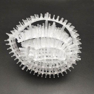 Boquilla de plástico Nu-Pack, PP, 2,5 pulg