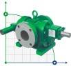 Gear pump JKRN 250 2 1/2 inches, 20 m3/h, CI made of cast iron