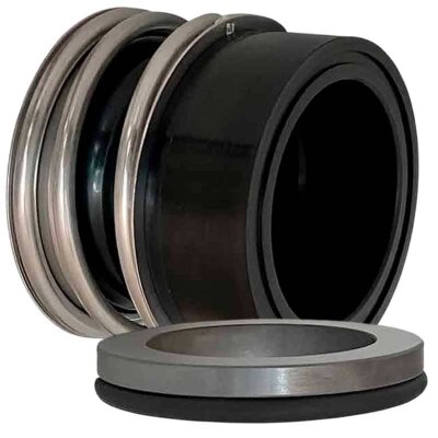 Garniture d'arbre mécanique R-MG13 28, TC/SIC, EPDM, 304, type G6 AESSEAL B013, B093U, B013SS, BURGMANN MG13, FLOWSERVE 193