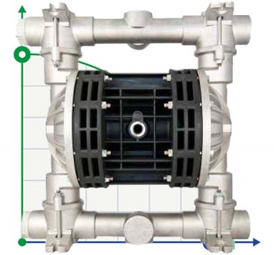 Пневматический мембранный насос BOXER 251 ALU B250-AL-HTAIV