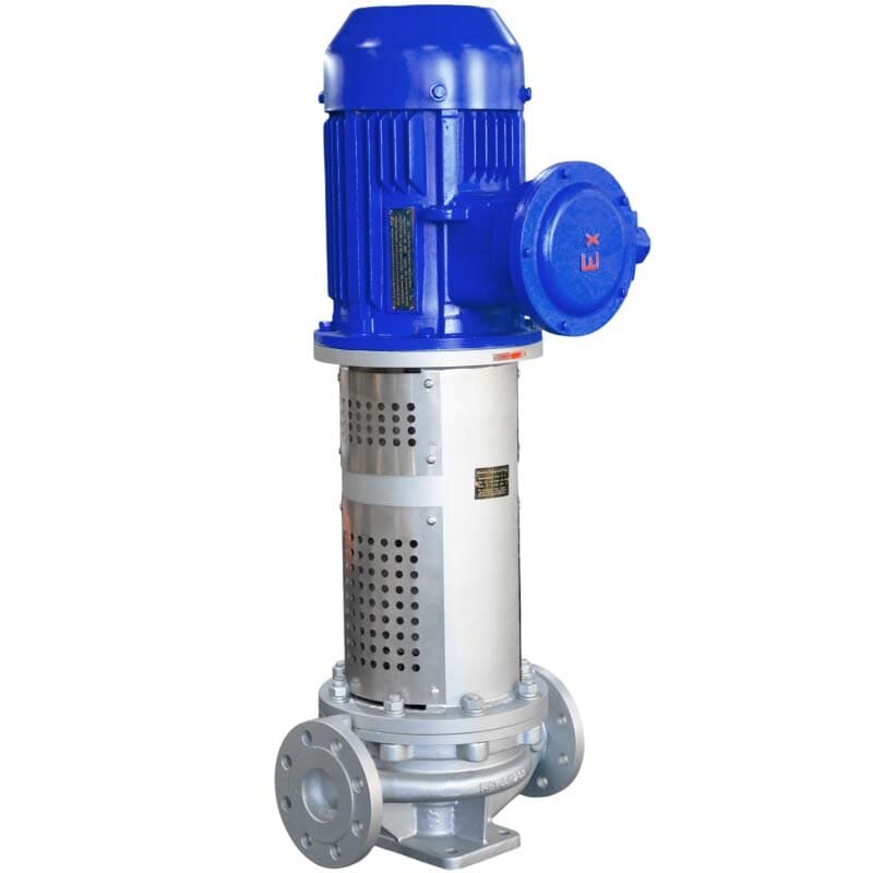 High temperature oil circulation pump LQLRY100-100-210/2-CEX, 100 m3/h, 50 m, 22 kW, 2900 rpm, Ex