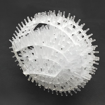 Boquilla de plástico Nu-Pack, PP, 4,5 pulg