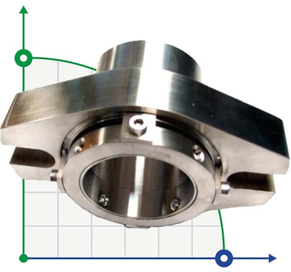 Картриджное уплотнение R–Convertor 55, SIC/SIC, VITON, 304