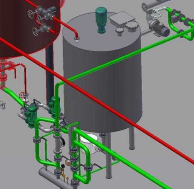 Batch preparation capacity, 20m3, ST.3
