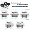 Uszczelnienie mechaniczne pompy Grundfos Sarlin R-706SO 25, SIC/SIC/SIC/SIC, VITON analog AESSEAL S0SU/S0SSU