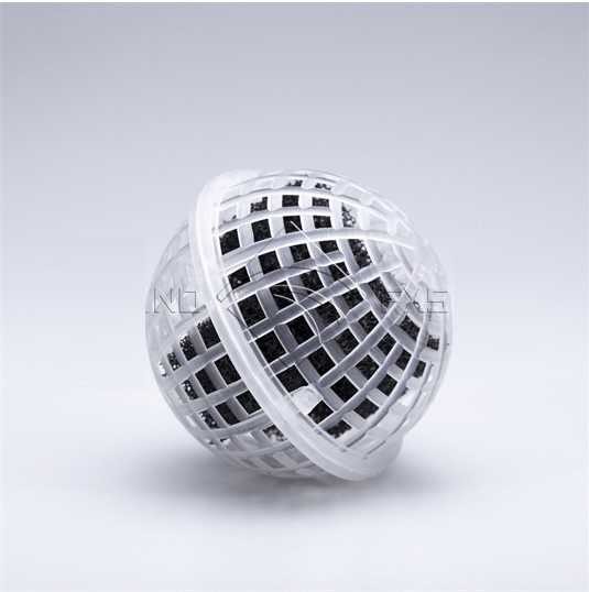 Porowata kulista końcówka podporowe, 80 mm Poriferous Ball-shaped suspending packing