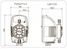 Насос-дозатор PDE HC999-CL-3C 17-05/25-01 230V PP-GL-VT
