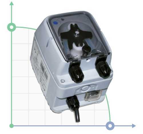 Peristaltische Pumpe PDP TEC-1T 1-3  24VAC  SILICONE GRIGIA