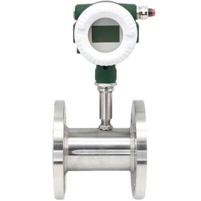 DN20 Caudalímetro de turbina de líquido para gasolina PN16, 0,7-7 m3/h, 4-20mA acero inoxidable AISI 316