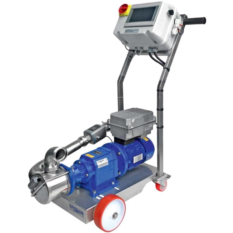 Pompe à impulseur pour transfert de glucose LIVERANI ALL IN ONE MAJOR 5-120 (Macon) NR TF 2,2kW, 25-470tr/min, 380V tout-en-un