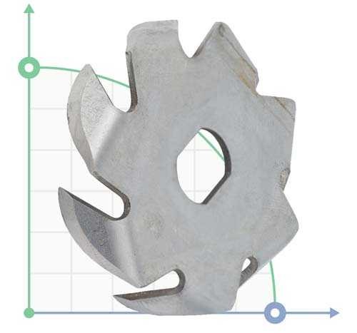 Cuchilla de corte para bombas de aguas residuales Aquatica (776912066)
