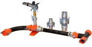 Kupplung für 89 mm PVC-Rohr Ø90 Innengewinde (Türkis)