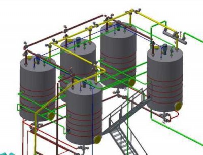 Yeast seed vessel, 20m3, AISI304