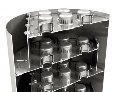 Концентраційна колона 800мм, 71 тарілка