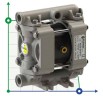 Мембранний насос для клею PHOENIX P18 PP SANTOPRENE+PTFE, 20 л/хв