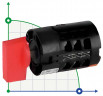 Hochleistungs-Dreiphasenschalter 16 A 400 V für BE-T 50 - NOVAX 50 T für ROVER POMPE-Pumpe