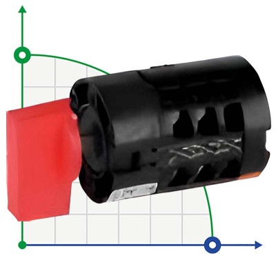 Переключатель высокой мощности трехфазный 16 A 400V для BE-T 50 - NOVAX 50 T для насоса ROVER POMPE