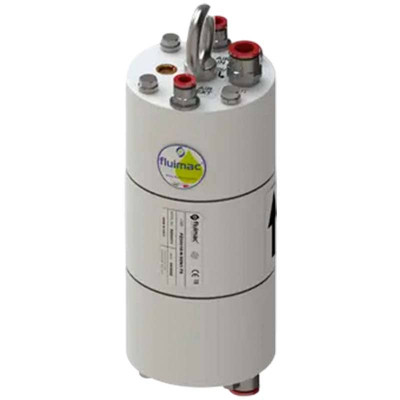 Bomba neumática sumergible para pozos de gas FLUIMAC PIEZO PUMP 1, PVDF, 8 l/min