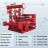 Автоматическая насосная станция пожаротушения BEDJ 2000/13-430-410-40 (126 l/s, 130m, 315kW)