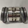 Двойное механическое уплотнение R-M010D 38, CAR/SIC/CAR/SIC, EPDM, 304
