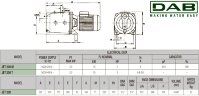 DAB JET 200 M self-priming pump, 102160142
