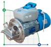 AlphaDynamic AD40.1/05 WIFI 2.2kW impeller pump with frequency converter, with WIFI