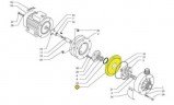 Фланец PP уплотнения для насосов MB 120/130 (TL)