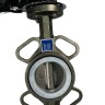 PN16 DN65 Absperrklappe, Gehäuse und Klappenscheibe aus Edelstahl AISI 304, Sitz PTFE